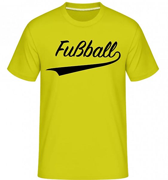 Fussball Schriftzug · Shirtinator Männer T-Shirt günstig online kaufen