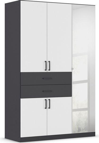 rauch Drehtürenschrank "Maika" mit Spiegel, 2 Schubladen, in verschiedenen günstig online kaufen