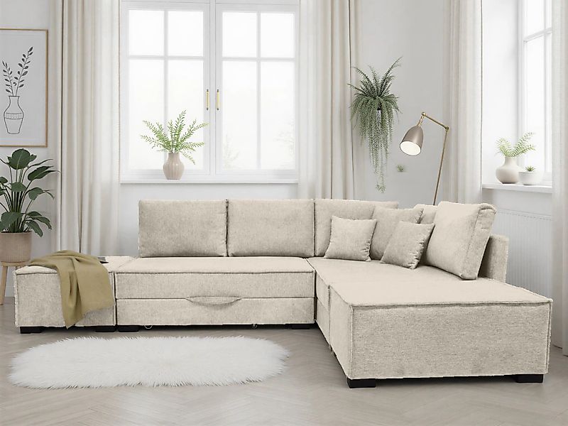 Home affaire Ecksofa "Night & Day L-Form, Breite 316 cm mit Dauer-Schlaffun günstig online kaufen