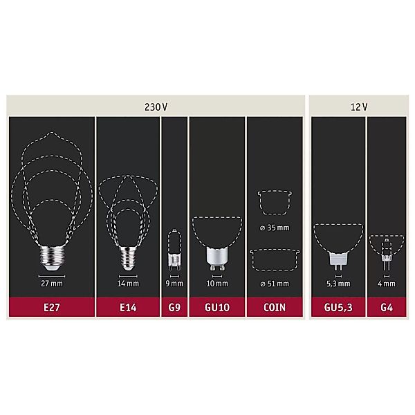 Paulmann LED-Kopfspiegellampe E27 6,5W 827 kupfer günstig online kaufen