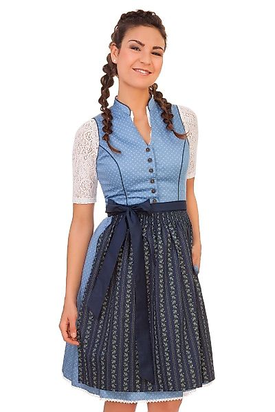 Alpenfee Tracht Dirndl Retro Dirndl 2tlg. günstig online kaufen