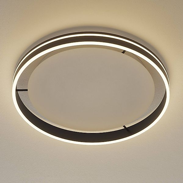 Paul Neuhaus LED Deckenleuchte LED Deckenlampe rund Ø 59cm Q-Vito, Smart Ho günstig online kaufen