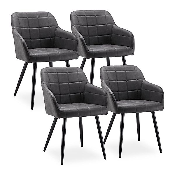 Ofcasa Esszimmerstuhl Polsterstühle (4er Set), Weich günstig online kaufen