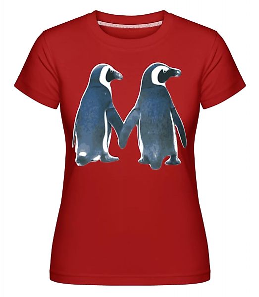 Pinguin Paar · Shirtinator Frauen T-Shirt günstig online kaufen