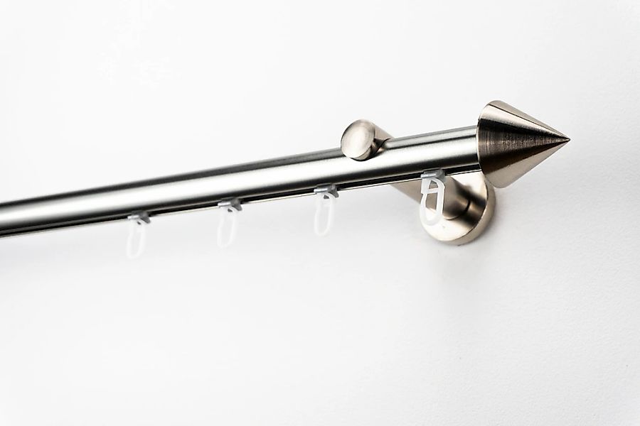 GARESA Gardinenstange "GRAND" Ø 20 mm 1 läufig-läufig Wunschmaßlänge Vorhan günstig online kaufen