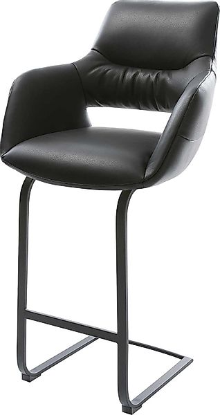 DELIFE Barhocker Yago-Flex, Freischwinger flach Metall günstig online kaufen
