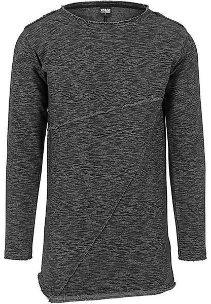 URBAN CLASSICS Rundhalspullover Urban Classics Herren Fashion Long Terry Cr günstig online kaufen