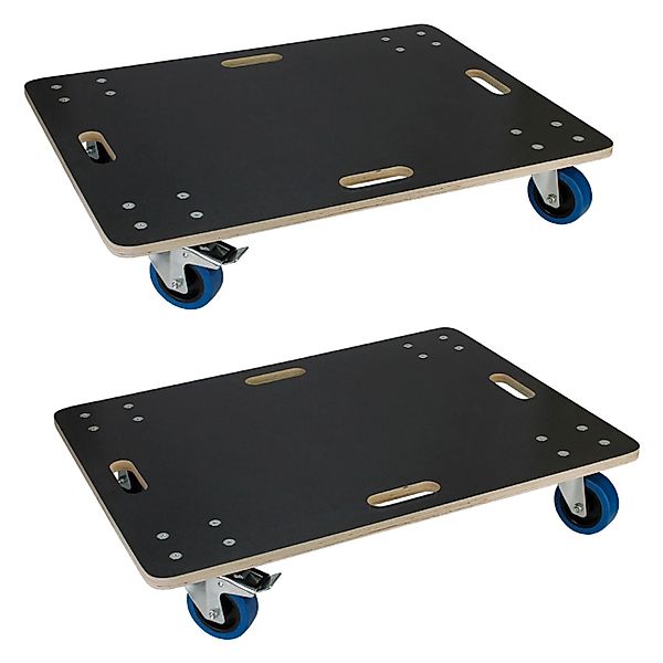 ECD Germany 2Er Set Transportroller mit 2 Feststellbremse 60x80 cm bis 800k günstig online kaufen