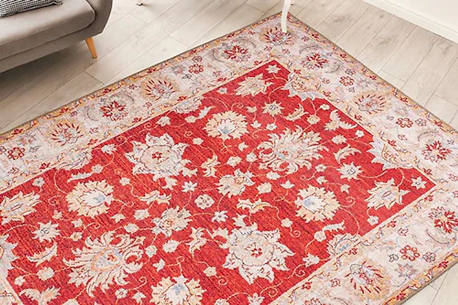 me gusta Teppich »Faye 625«, rechteckig, 6 mm Höhe, Flachgewebe, gedrucktes günstig online kaufen