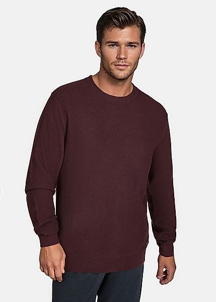 Pierre Cardin Rundhalspullover mit Rundhalsausschnitt günstig online kaufen