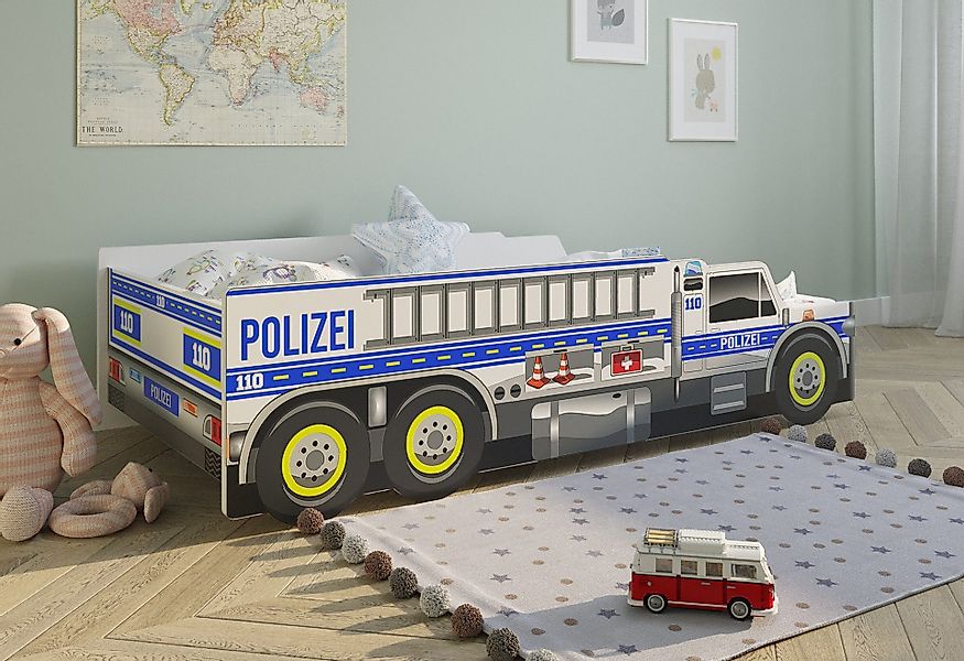 Kids Collective Autobett Kinderbett Jugendbett 80x160, günstig online kaufen