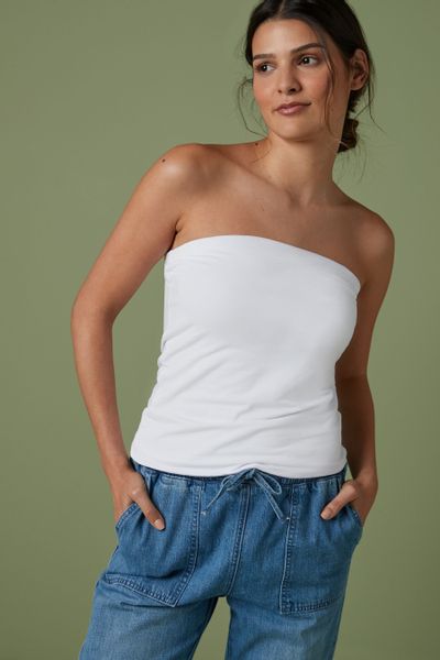 Next Bandeautop Azteken-Print Schlauchtop mit Nackenträger günstig online kaufen