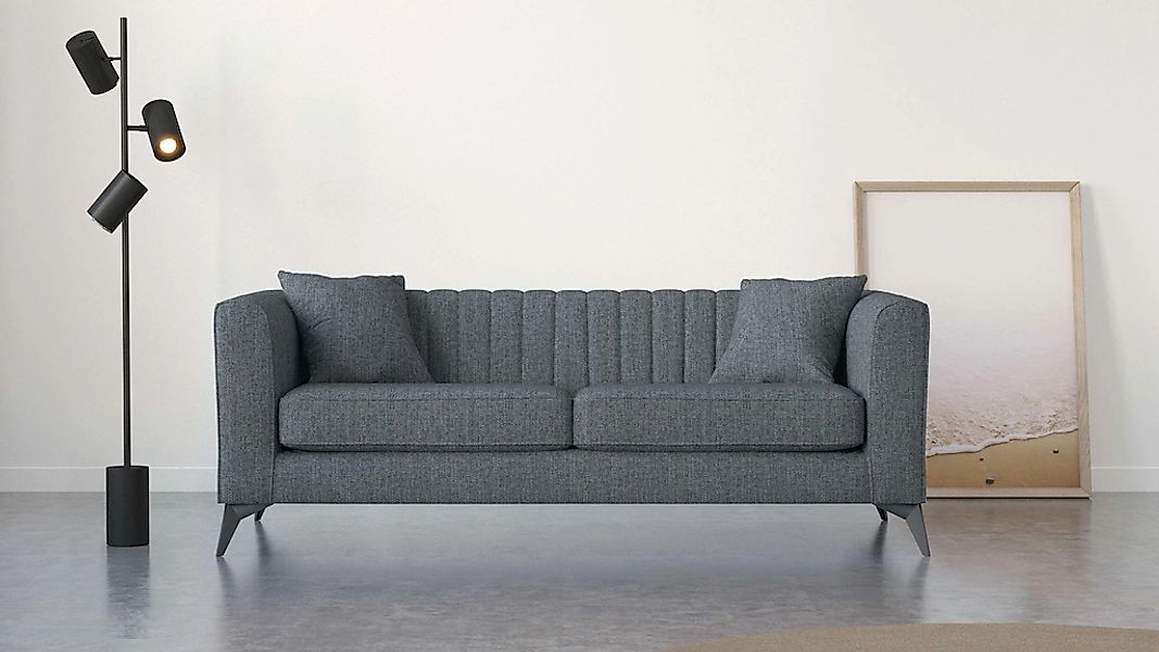 Places of Style 3-Sitzer "MATTHEW elegantes Designsofa, Maße B/T/H: 201/86/ günstig online kaufen
