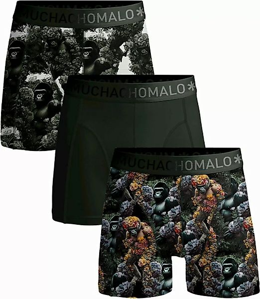 Muchachomalo Boxershorts 3er-Pack Gorilla - Größe XL günstig online kaufen