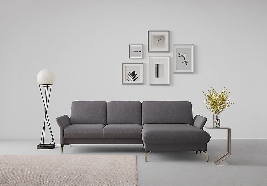 sit&more Ecksofa "Fashion L-Form", wahlweise mit Kopfteilverstellung, Vorzi günstig online kaufen