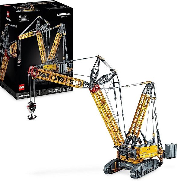 LEGO® Technic - Liebherr LR 13000 Raupenkran Technik Kran (42146) Konstrukt günstig online kaufen