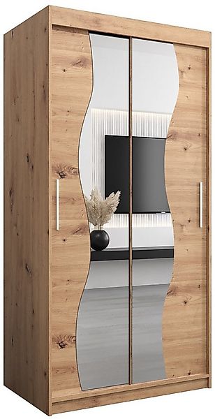 ABIKS MÖBEL Schwebetürenschrank MADRYT Schlafzimmerschrank - mit Spiegel, K günstig online kaufen