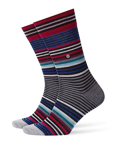 Burlington Socken Stripe (1-Paar) mit hohem Schurwoll-Anteil günstig online kaufen