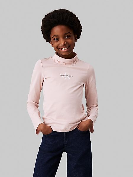 Calvin Klein Jeans Rollkragenshirt Monologo Ls günstig online kaufen