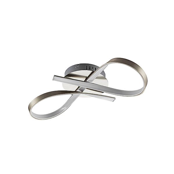 Lindby LED Deckenleuchte Alana 9985072 Modern in Alu aus Aluminium 1-flammi günstig online kaufen