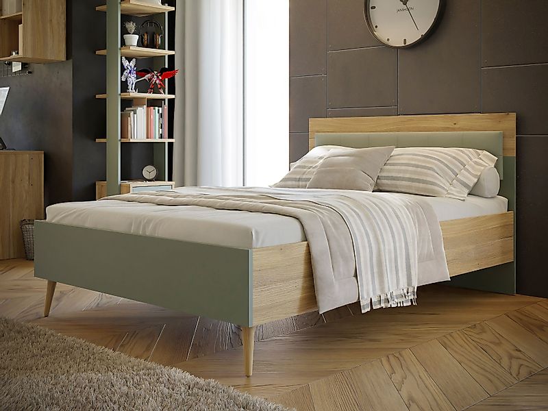 FORTE Jugendbett "Kinderbett, Belastbar bis 250KG,", (Liegeflächen 140x200c günstig online kaufen