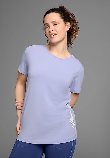 KangaROOS T-Shirt Kurzarm, figurumspielend, unifarben, Rundhalsausschnitt, günstig online kaufen