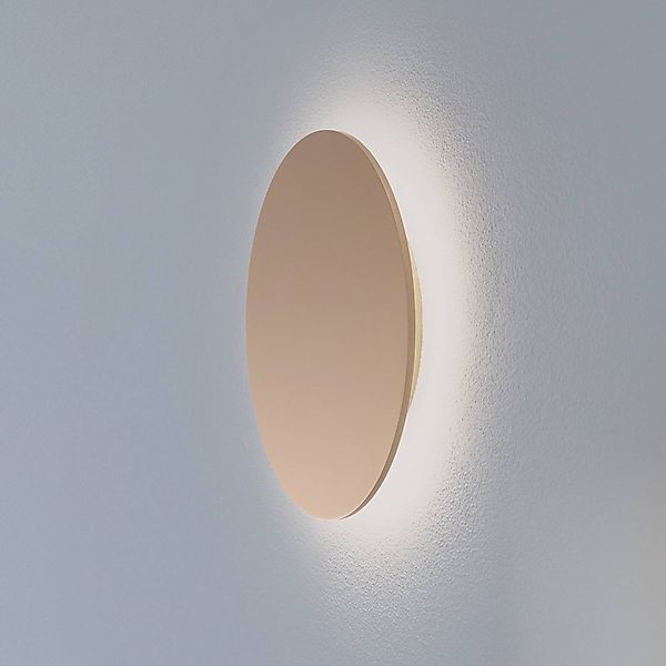 LED-Wandleuchte Orios Plus, gold, Ø 30 cm, Stahl günstig online kaufen