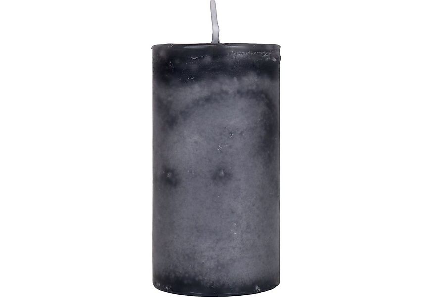 DekoTown Stumpenkerze Marmorierte Stumpenkerzen 3er Set – Anthrazit Grau, 9 günstig online kaufen