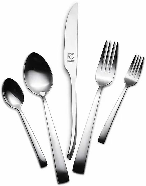 Carl Schmidt Sohn Besteck-Set »Cloppenburg«, (Set, 60 tlg.), matt satiniert günstig online kaufen