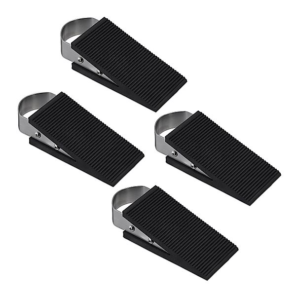 relaxdays Türstopper Gummi Türkeil im 4er günstig online kaufen