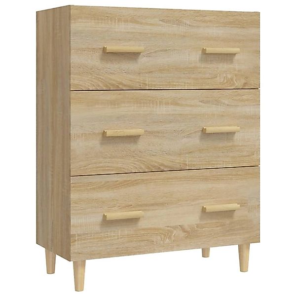 vidaXL Sideboard Sonoma-Eiche 70x34x90 cm Holzwerkstoff 812153 günstig online kaufen