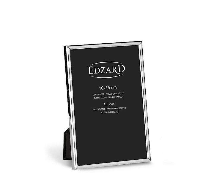 EDZARD Bilderrahmen Genua, versilbert und anlaufgeschützt, für 10x15 cm Fot günstig online kaufen