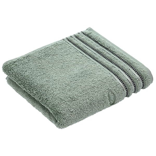 Vossen Handtücher Cult de Luxe - Farbe: soft green - 5305 - Waschhandschuh günstig online kaufen