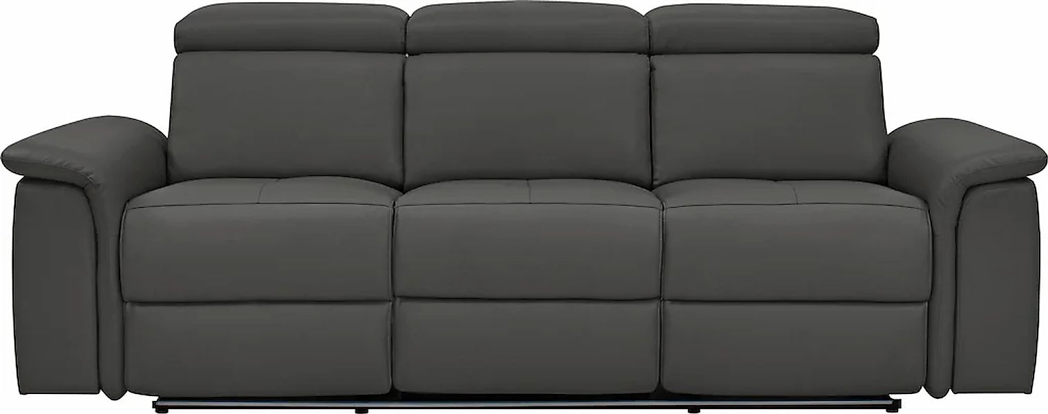 Home affaire 3-Sitzer "Pareli 229cm, manuelle u. elektr. Relaxfunktion in 2 günstig online kaufen