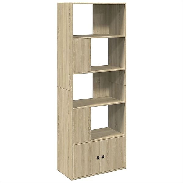 VidaXL Bücherregal Sonoma-Eiche 70x36x189 cm Holzwerkstoff günstig online kaufen