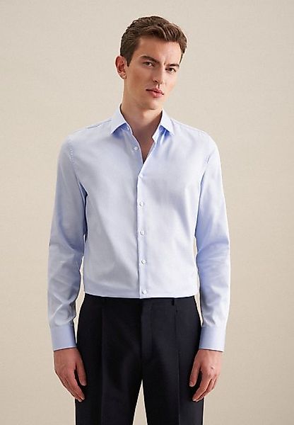 seidensticker Businesshemd "Schwarze Rose", Slim Kentkragen Uni günstig online kaufen