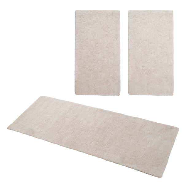 my home Hochflor-Bettumrandung "Microfaser Teppich Magong, besonders weich, günstig online kaufen