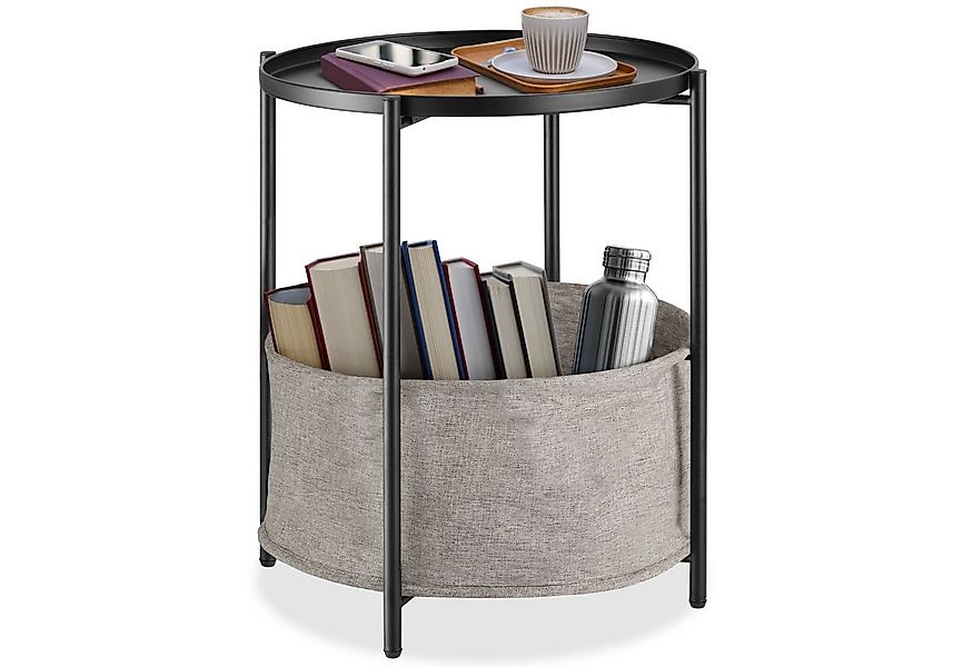 tectake Beistelltisch Canterbury (1-St., 1 tlg), Abnehmbare Ablagefläche in günstig online kaufen