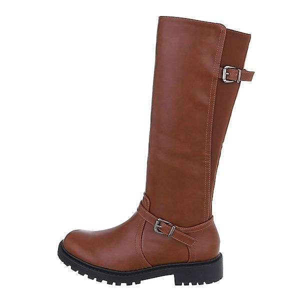 Ital-Design Damen Freizeit Stiefel Blockabsatz Klassische günstig online kaufen