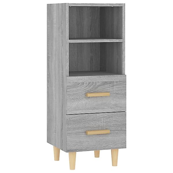 vidaXL Sideboard Grau Sonoma 34,5x34x90 cm Holzwerkstoff 817415 günstig online kaufen