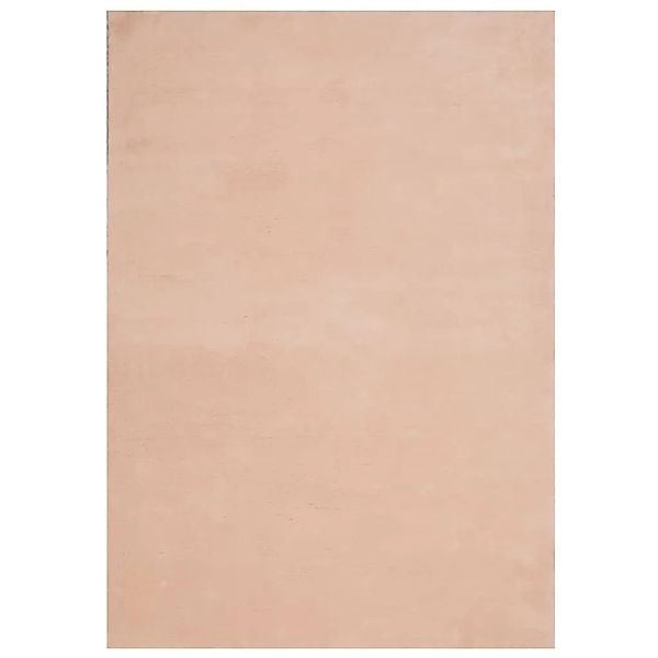 vidaXL Teppich HUARTE Kurzflor Weich und Waschbar Blassrosa 120x170 cm 3751 günstig online kaufen