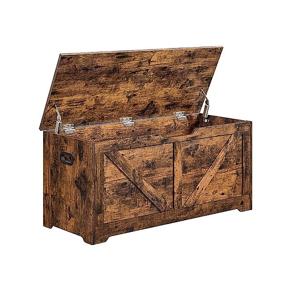 Vasagle Sitzbank 40 cm x 100 cm x 46 cm Braun günstig online kaufen
