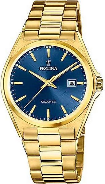 Festina Quarzuhr Herrenuhr mit japanischem Quarz-Uhrwerk - Serie: Klassik F günstig online kaufen
