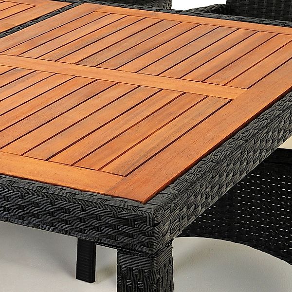 Casaria Garten-Essgruppe Palermo, (9-tlg), 8 Personen günstig online kaufen