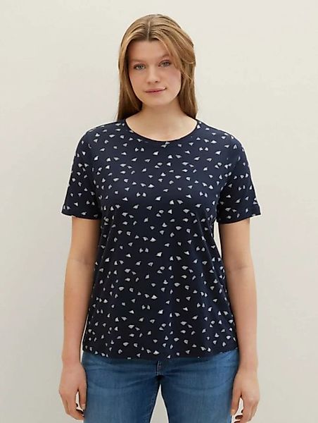 TOM TAILOR PLUS T-Shirt Plus Size - T-Shirt mit Print günstig online kaufen