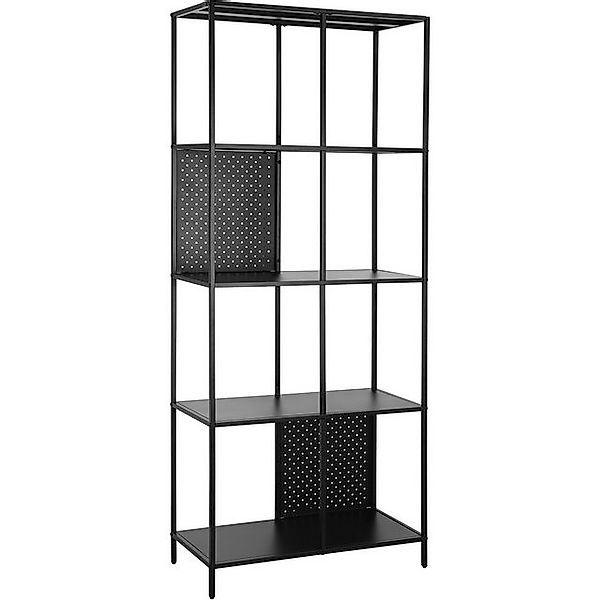 loft24 Bücherregal Holly, Standregal aus Metall mit 8 Fächern, Höhe 180 cm günstig online kaufen