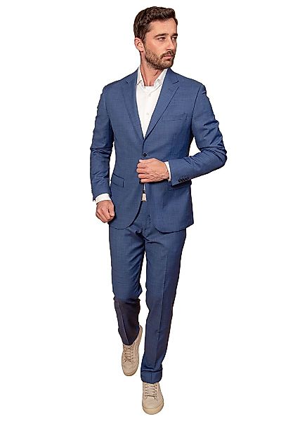 Suitable Anzug Toulon Wolle Blau - Größe 54 günstig online kaufen