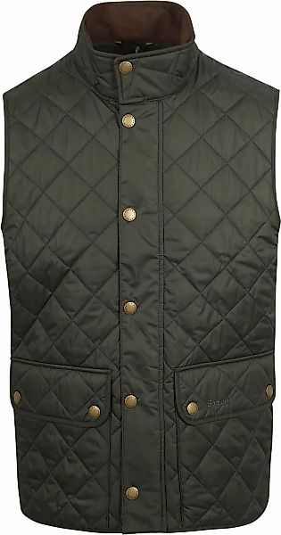 Barbour New Lowerdale Gilet Sage Grün  - Größe M günstig online kaufen