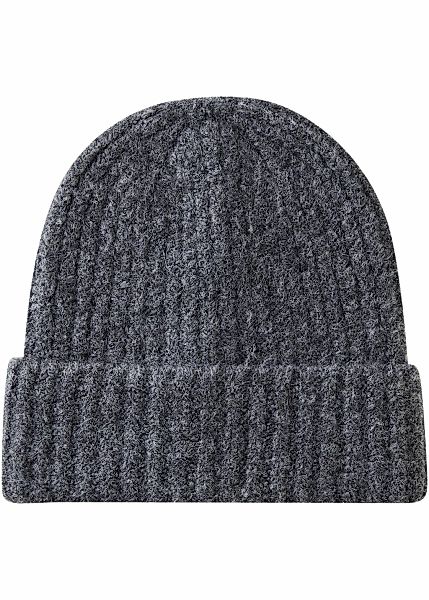 bonprix Strickmütze "Mütze" aus Polyester, Polyacryl, Wolle und Polyamid, l günstig online kaufen