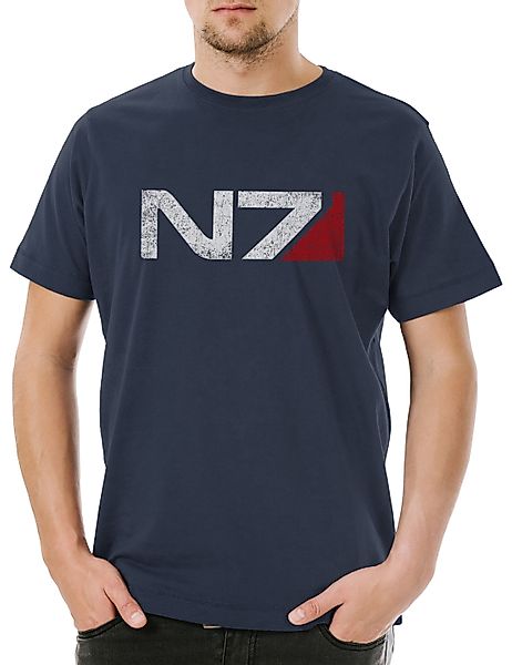 Urban Backwoods Print-Shirt Normandy Logo Herren günstig online kaufen
